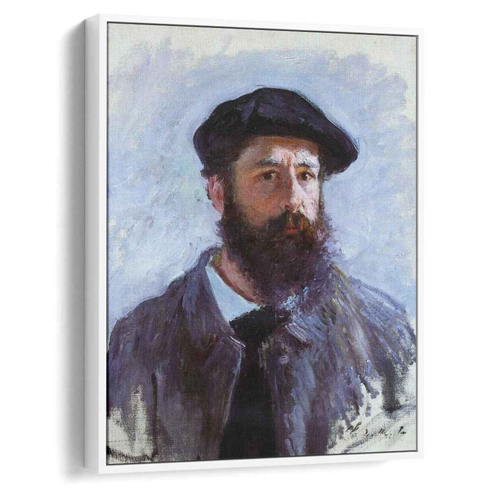 Self-Portrait with a Beret (1886) by Claude Monet