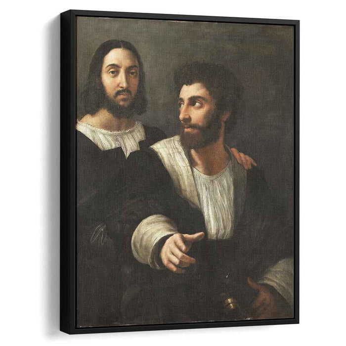 Self Portrait with a Friend (1518) by Raphael