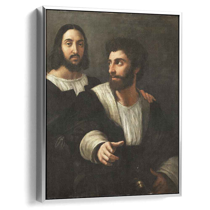 Self Portrait with a Friend (1518) by Raphael