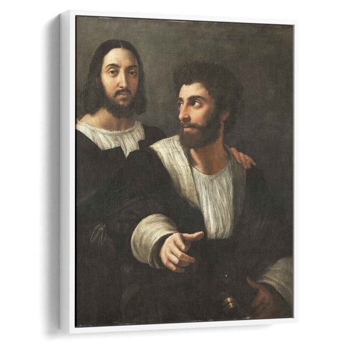 Self Portrait with a Friend (1518) by Raphael