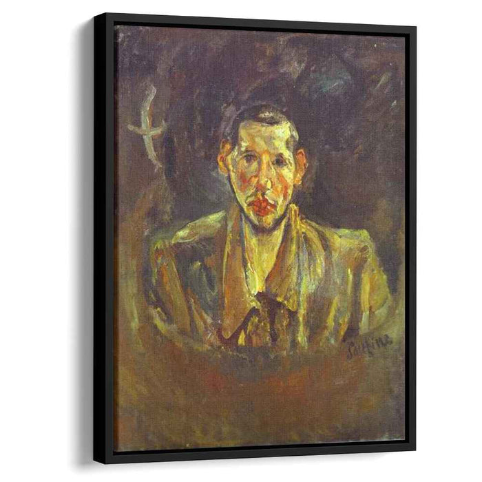 Self Portrait with Beard (1917) by Chaim Soutine