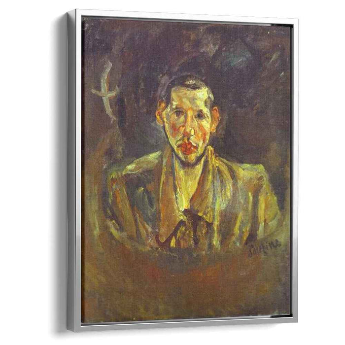 Self Portrait with Beard (1917) by Chaim Soutine