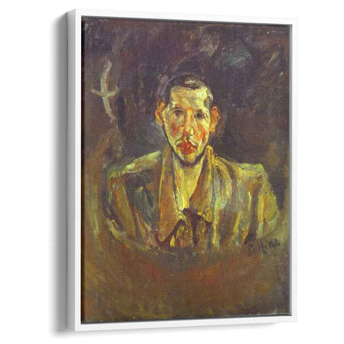Self Portrait with Beard (1917) by Chaim Soutine
