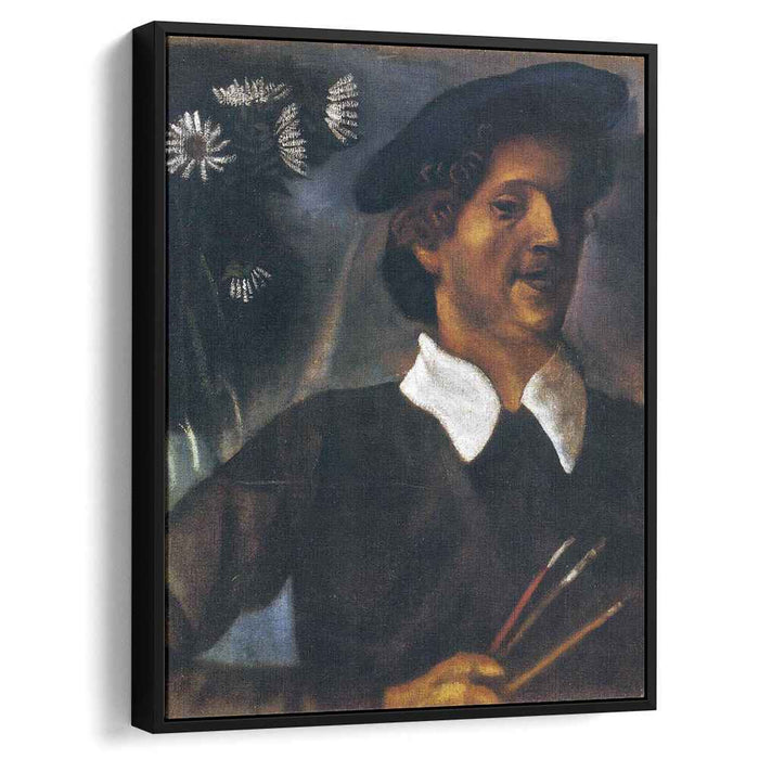 Self Portrait with Brushes (1909) by Marc Chagall