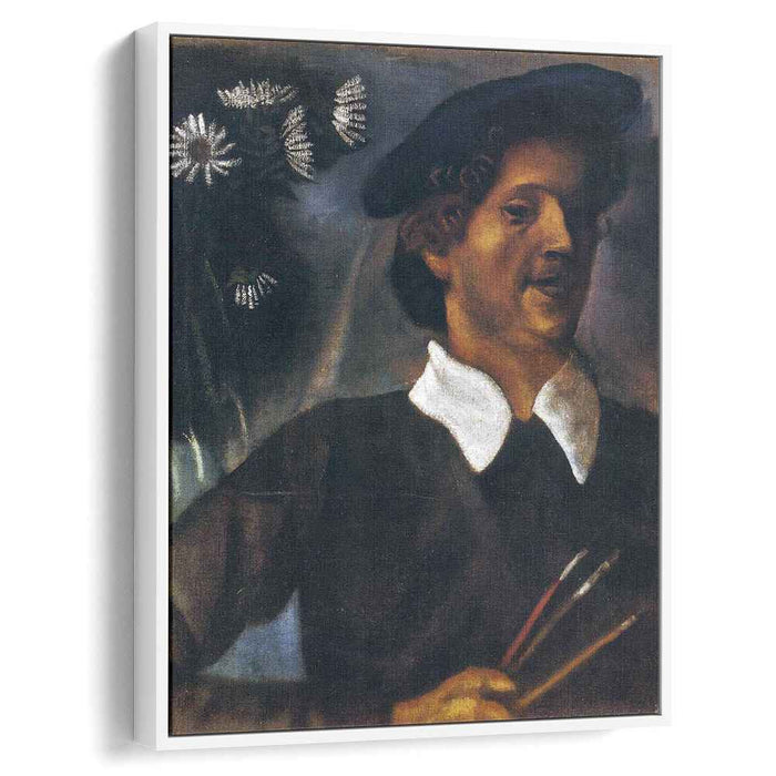 Self Portrait with Brushes (1909) by Marc Chagall