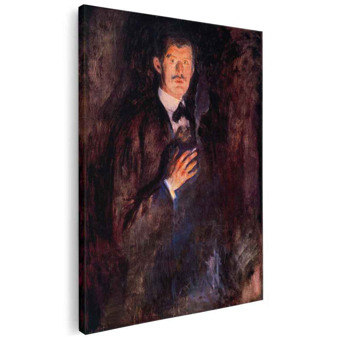 edvard munch self portrait with cigarette Self-Portrait with Burning Cigarette (1895) by Edvard Munch edvard munch self portrait with cigarette Self-Portrait with Burning Cigarette (1895) by Edvard Munch