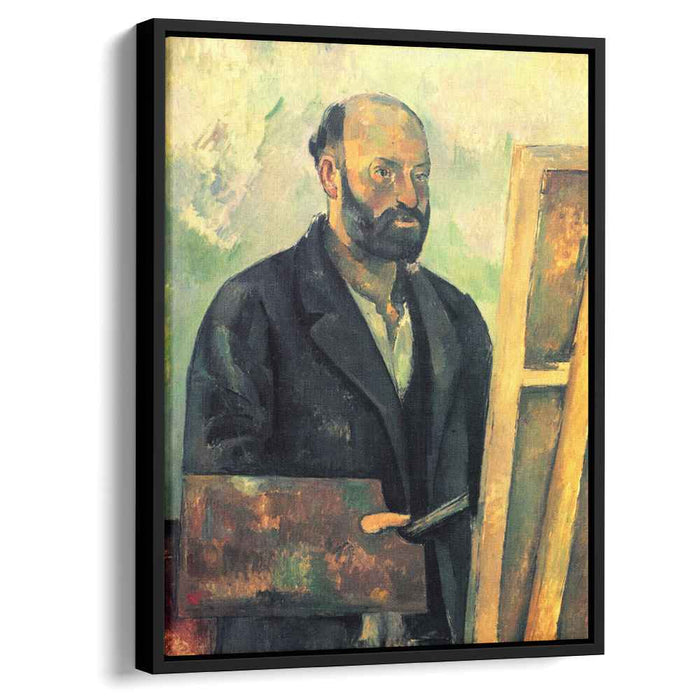 Self-Portrait with Palette (1890) by Paul Cezanne