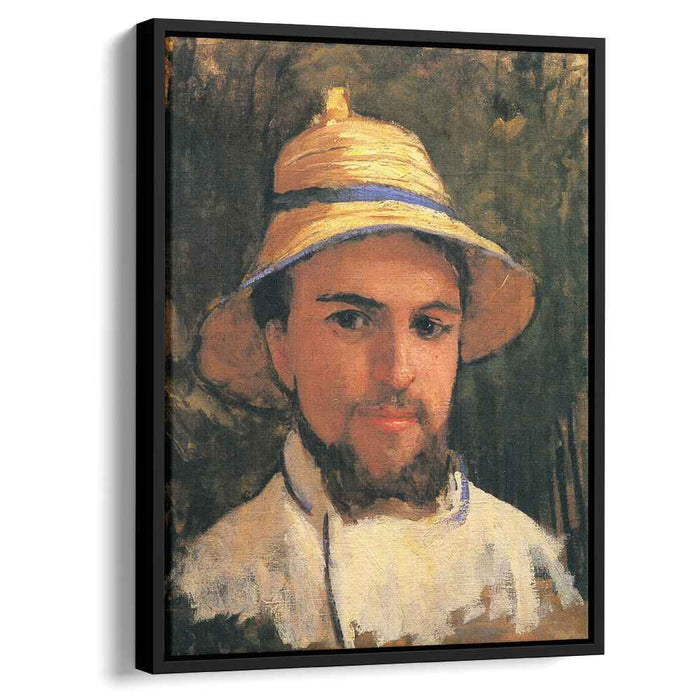 Self-Portrait with Pith Helmet (1873) by Gustave Caillebotte