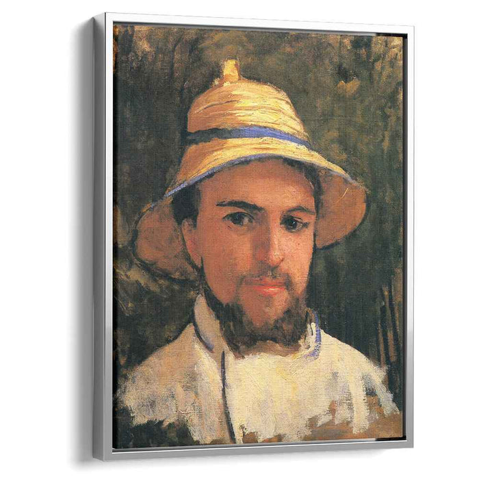 Self-Portrait with Pith Helmet (1873) by Gustave Caillebotte