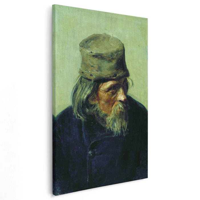 Seller of student works at the Academy of Arts (1870) by Ilya Repin