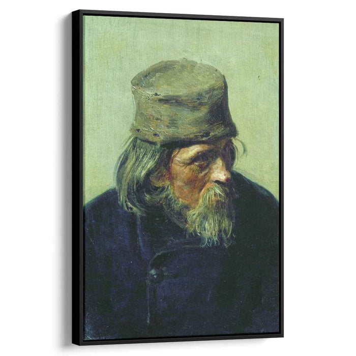 Seller of student works at the Academy of Arts (1870) by Ilya Repin