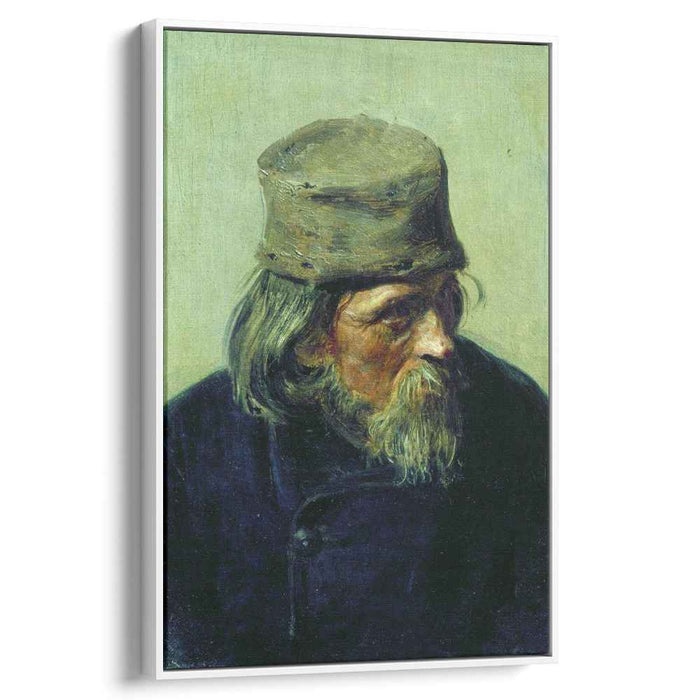 Seller of student works at the Academy of Arts (1870) by Ilya Repin