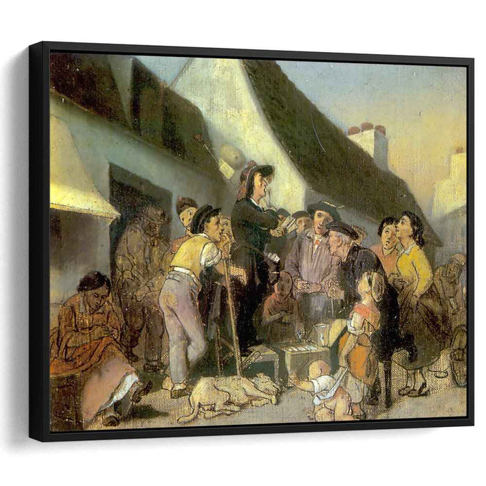 Seller singers. Sketch (1863) by Vasily Perov