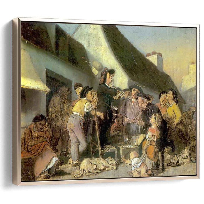 Seller singers. Sketch (1863) by Vasily Perov