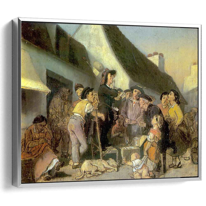 Seller singers. Sketch (1863) by Vasily Perov