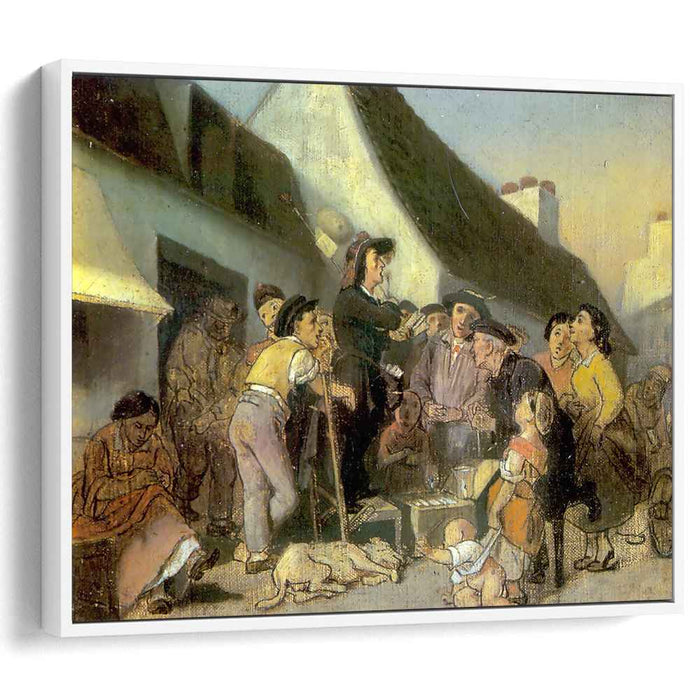 Seller singers. Sketch (1863) by Vasily Perov