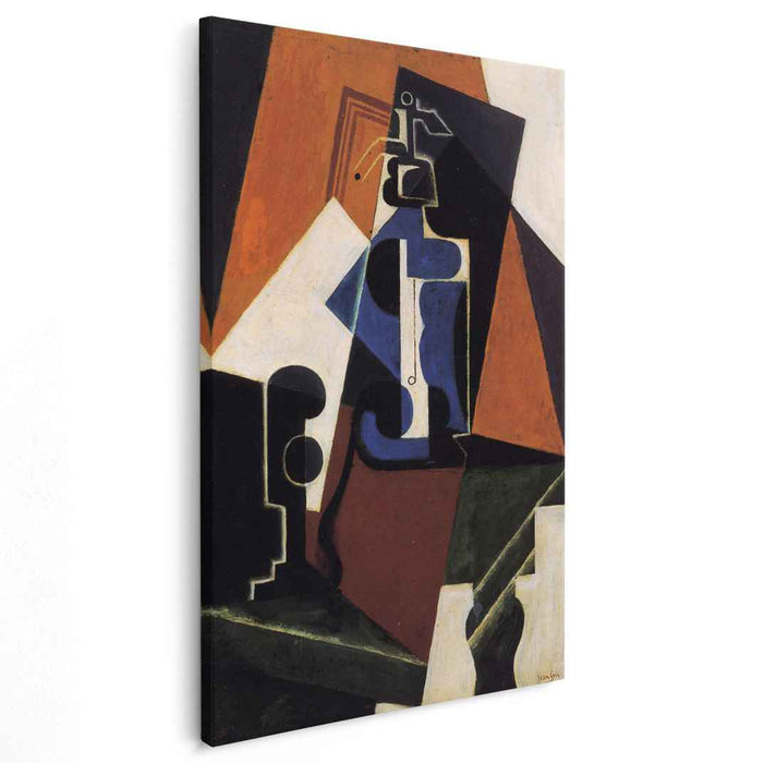 Seltzer Bottle and Glass (1917) by Juan Gris