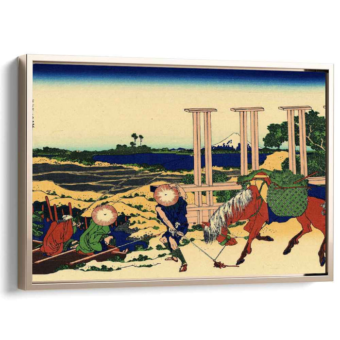 Senju in the Musachi provimce by Katsushika Hokusai