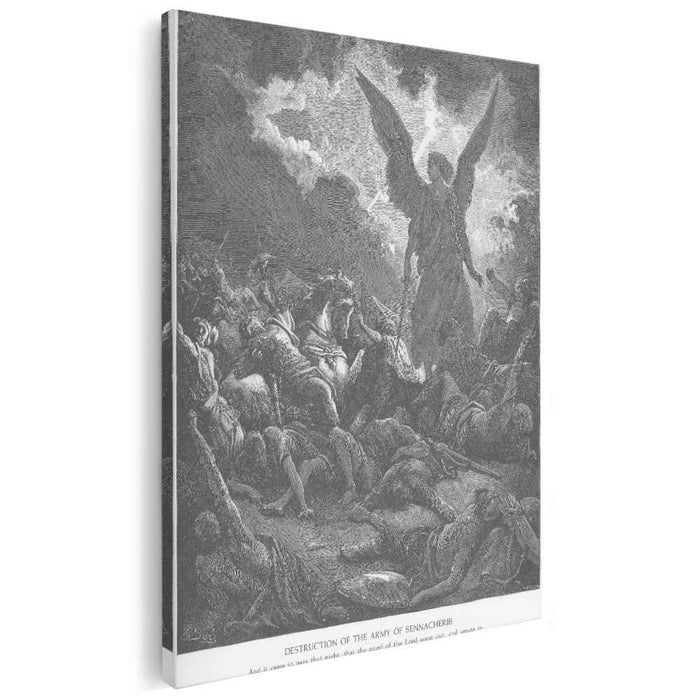 Sennacherib's Army Is Destroyed by Gustave Dore