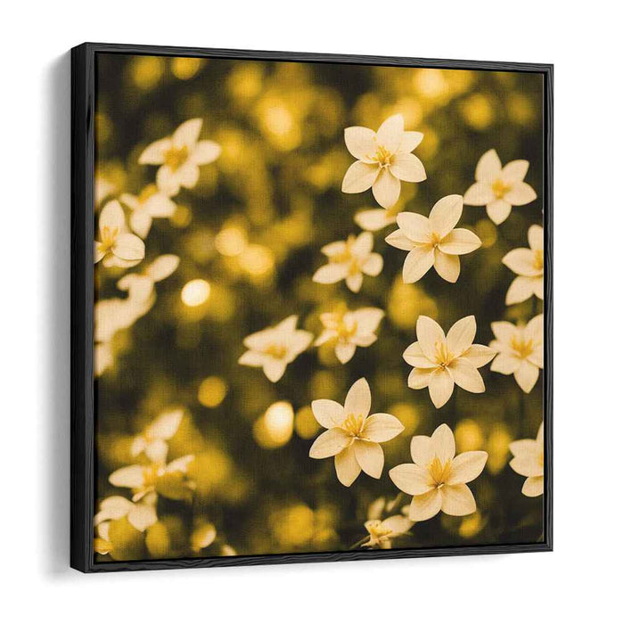 Peaceful Petal Haven: Tranquil Floral Canvas Art Print