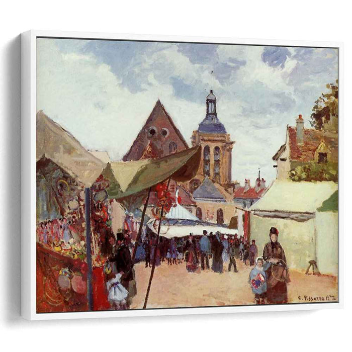 September Fete, Pontoise by Camille Pissarro
