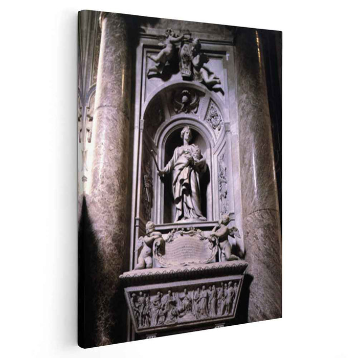 Sepulchre of Matilda the Great Countess (1633) by Gian Lorenzo Bernini