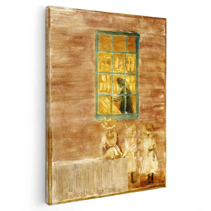 Shadow (also known as Children by a Window) (1902) by Maurice Prendergast