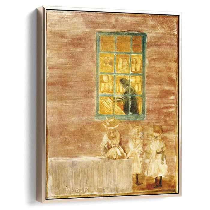 Shadow (also known as Children by a Window) (1902) by Maurice Prendergast