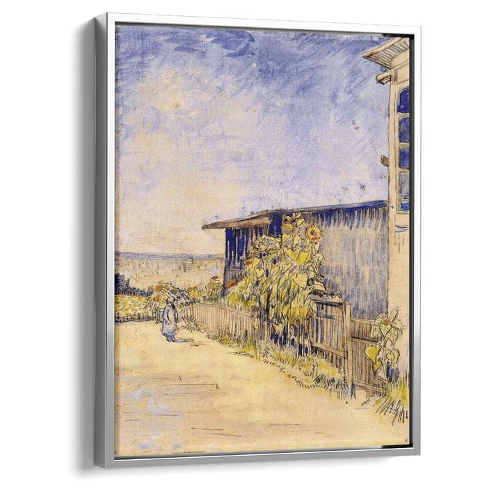 Shed with Sunflowers (1887) by Vincent van Gogh