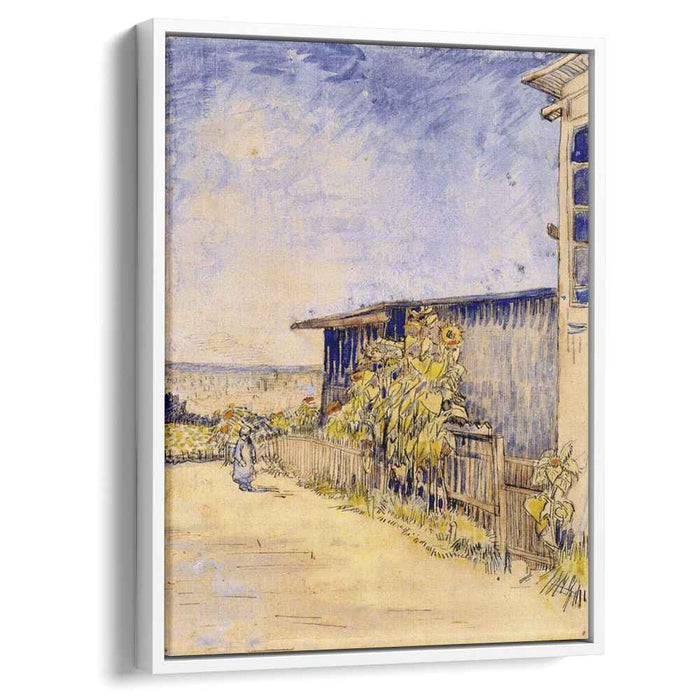 Shed with Sunflowers (1887) by Vincent van Gogh