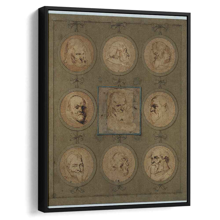 Sheet of Studies (1635) by Anthony van Dyck