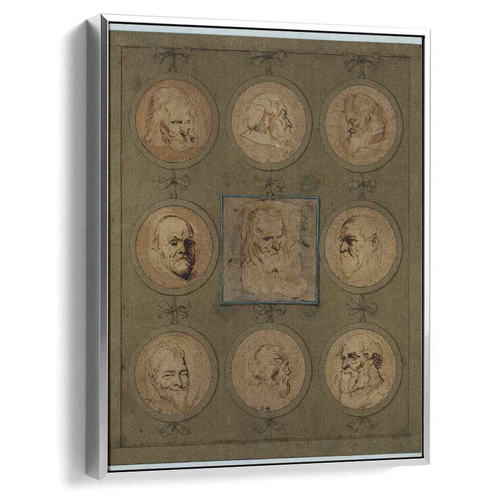 Sheet of Studies (1635) by Anthony van Dyck