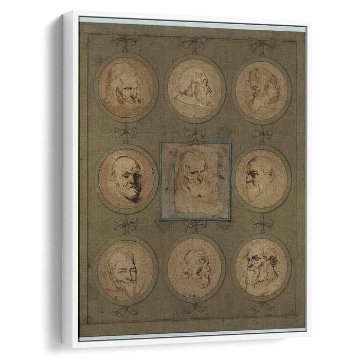 Sheet of Studies (1635) by Anthony van Dyck