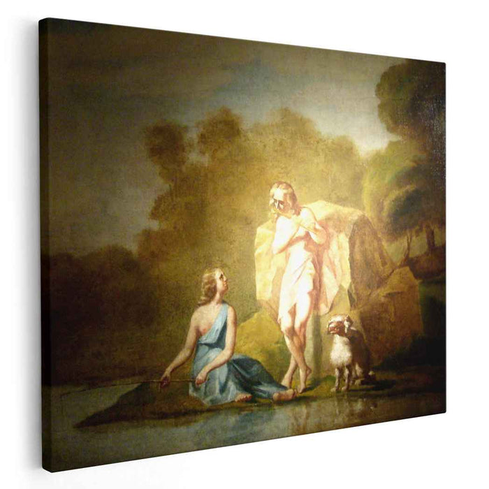 Shepherds of Arcadia (1843) by Jean-Francois Millet