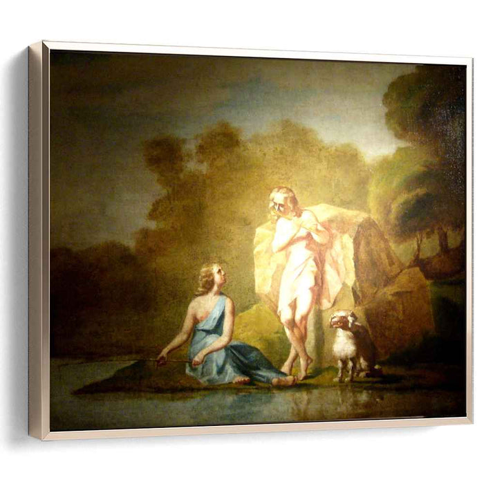 Shepherds of Arcadia (1843) by Jean-Francois Millet