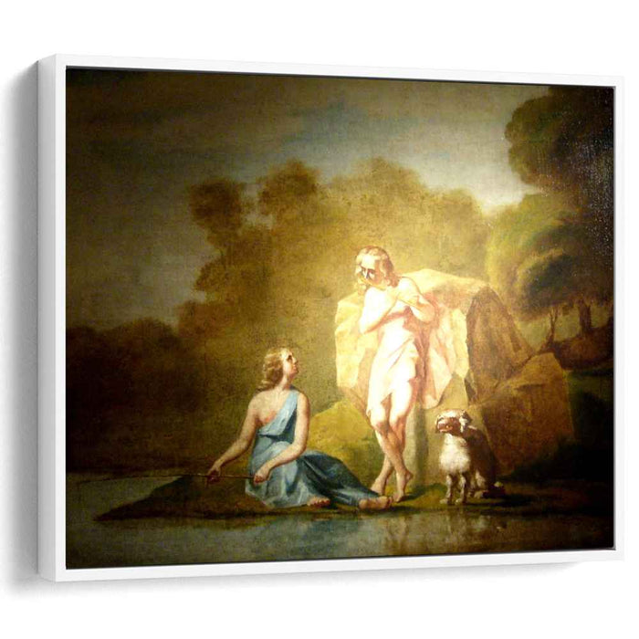 Shepherds of Arcadia (1843) by Jean-Francois Millet