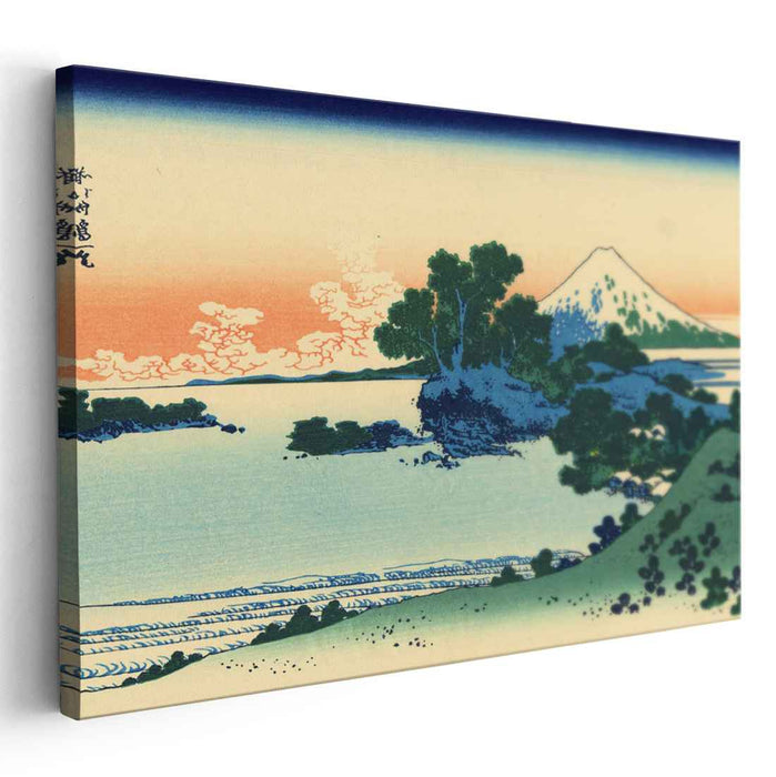Shichiri beach in Sagami province by Katsushika Hokusai