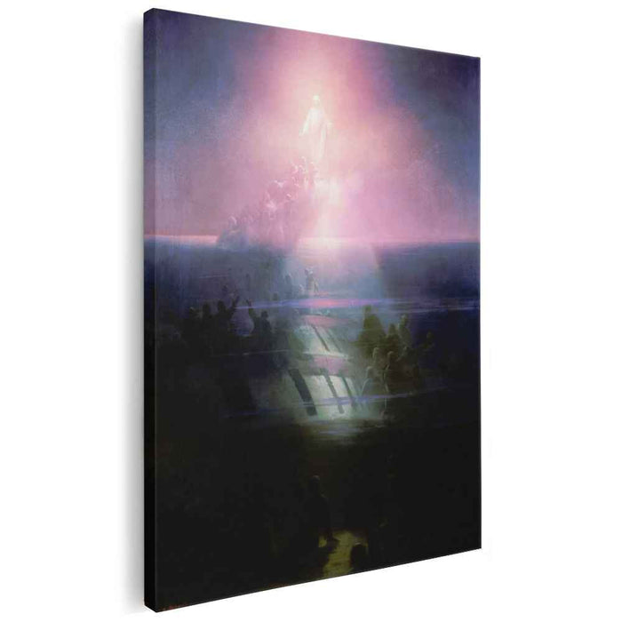 Shipwreck of Lefort (1858) by Ivan Aivazovsky