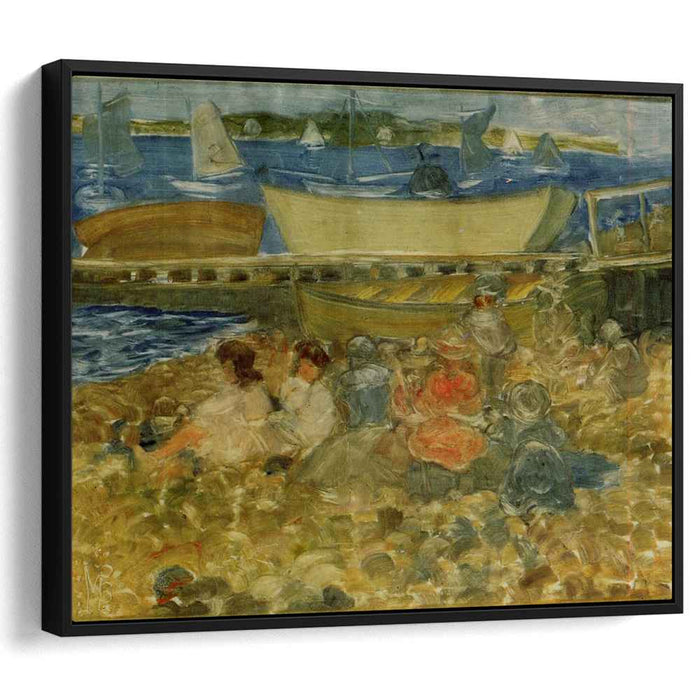 Shipyard Children Playing (1902) by Maurice Prendergast