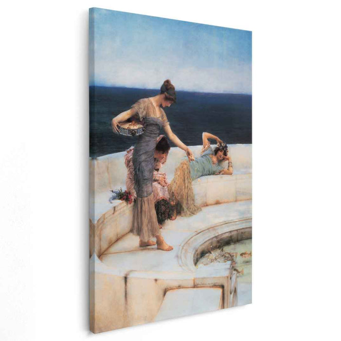 Silver Favourites (1903) by Sir Lawrence Alma-Tadema