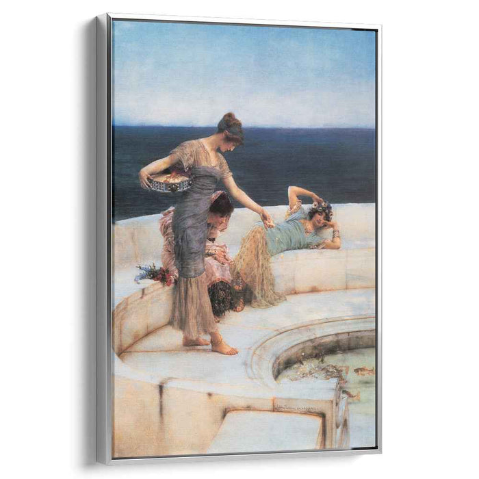 Silver Favourites (1903) by Sir Lawrence Alma-Tadema
