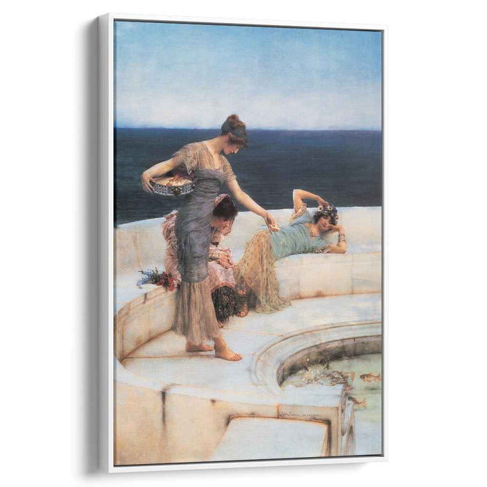 Silver Favourites (1903) by Sir Lawrence Alma-Tadema