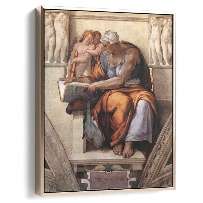 Sistine Chapel Ceiling: Cumaean Sibyl (1510) by Michelangelo