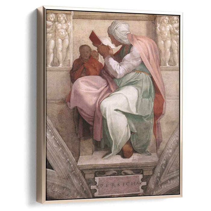 Sistine Chapel Ceiling: The Persian Sibyl (1511) by Michelangelo
