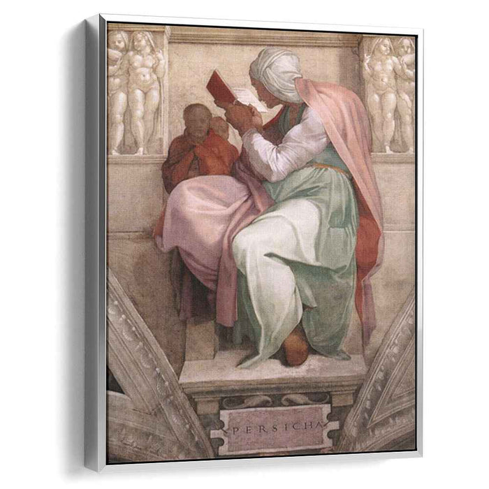 Sistine Chapel Ceiling: The Persian Sibyl (1511) by Michelangelo