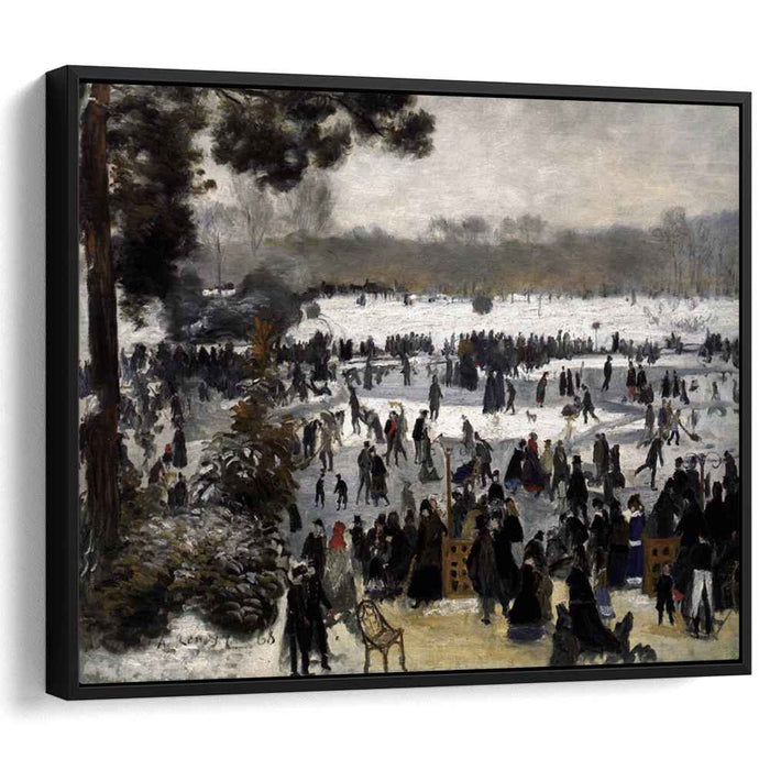 Skaters in the Bois de Boulogne (1868) by Pierre-Auguste Renoir