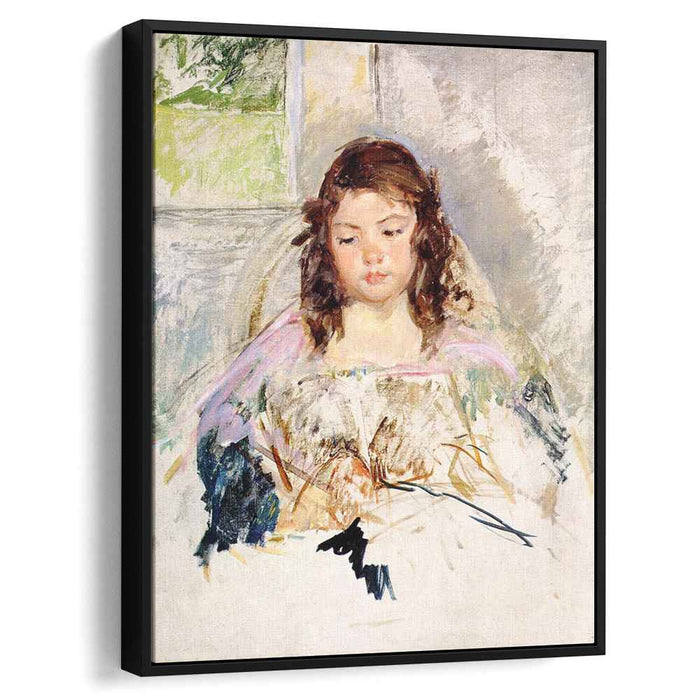 Sketch for 'Francoise in a Round Backed Chair, Reading' or 'A Girl in Pink' by Mary Cassatt