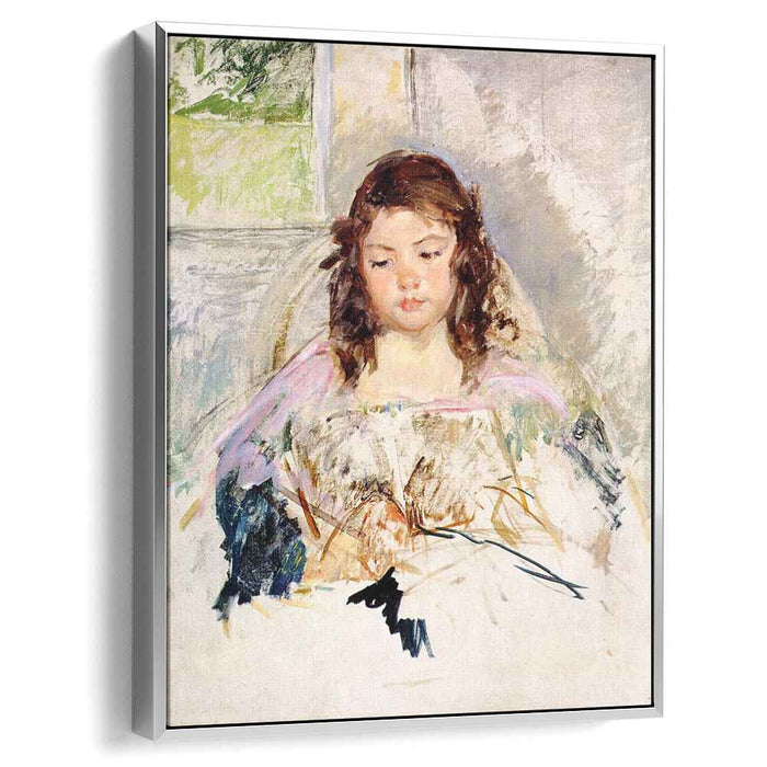 Sketch for 'Francoise in a Round Backed Chair, Reading' or 'A Girl in Pink' by Mary Cassatt