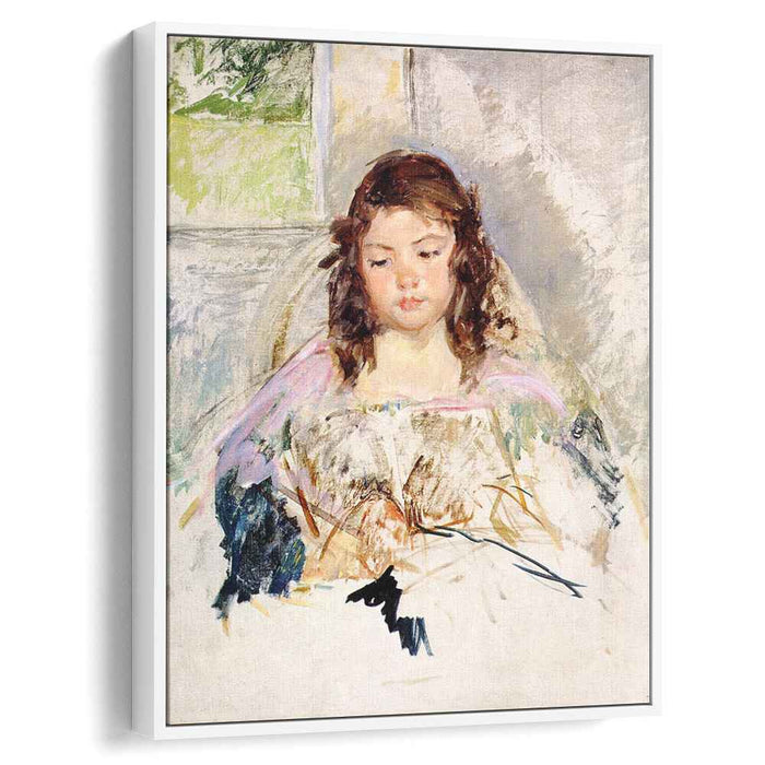 Sketch for 'Francoise in a Round Backed Chair, Reading' or 'A Girl in Pink' by Mary Cassatt