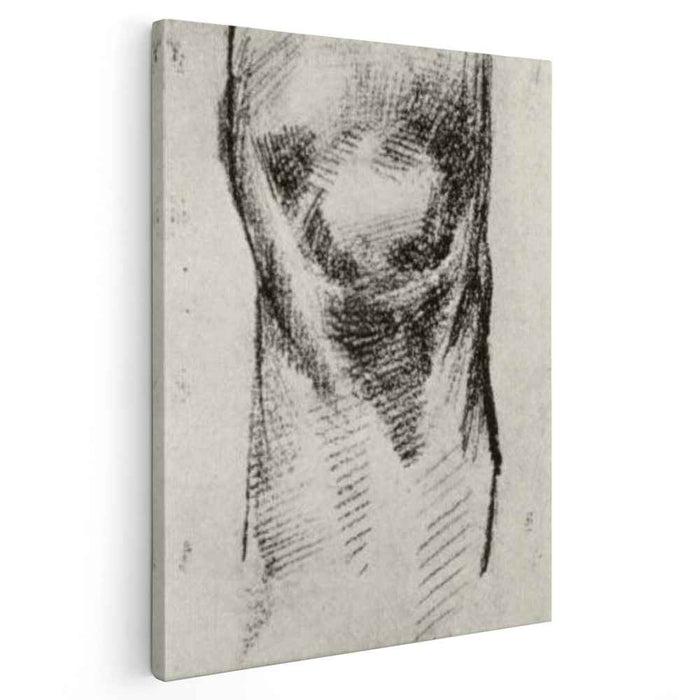 Sketch of a Knee (1886) by Vincent van Gogh